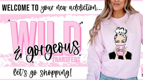 wild and gorgeous transfers|wild side transfers custom designs.